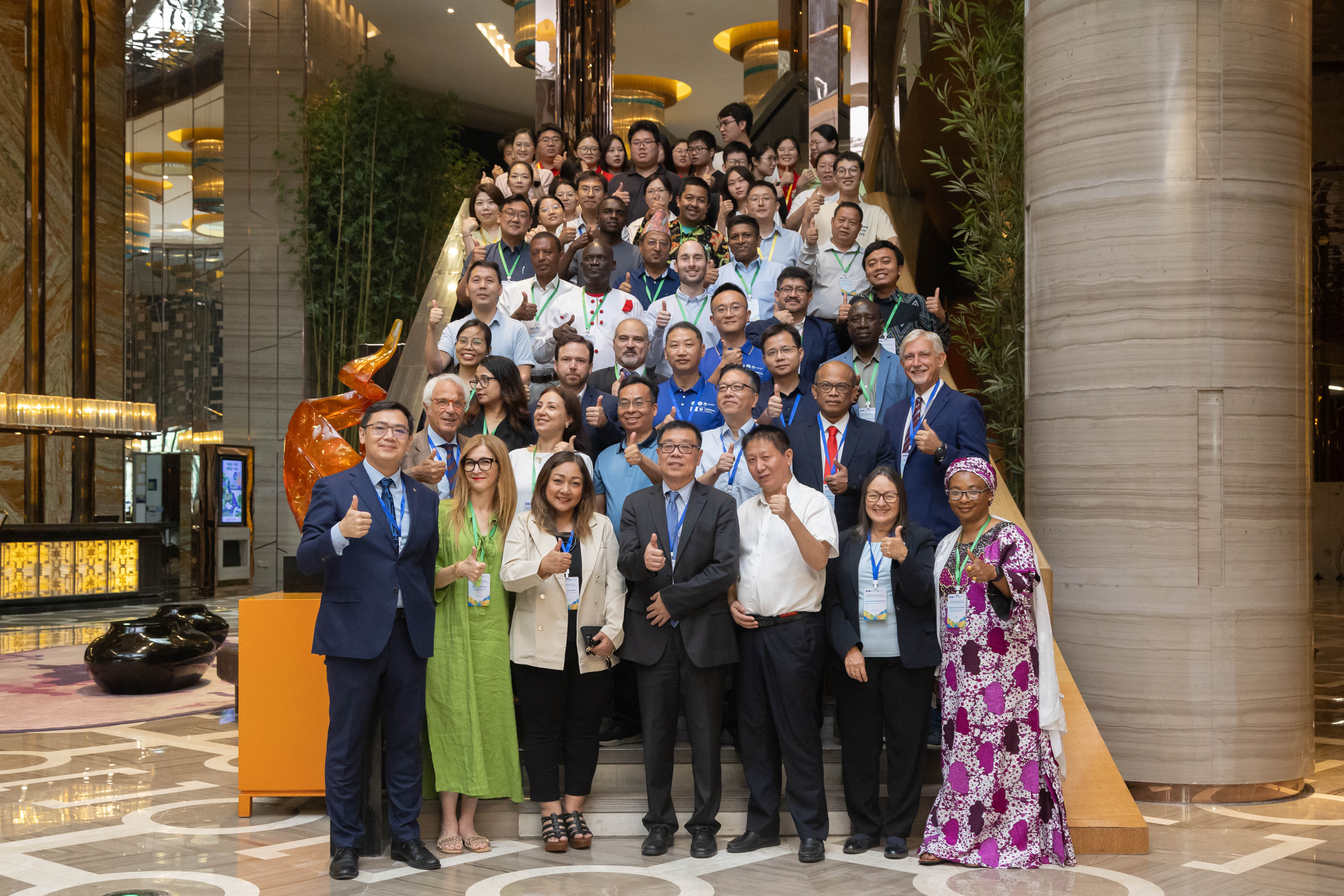 Participant group photo from the 2023 International Workshop on the Frontiers in Ecohydrology